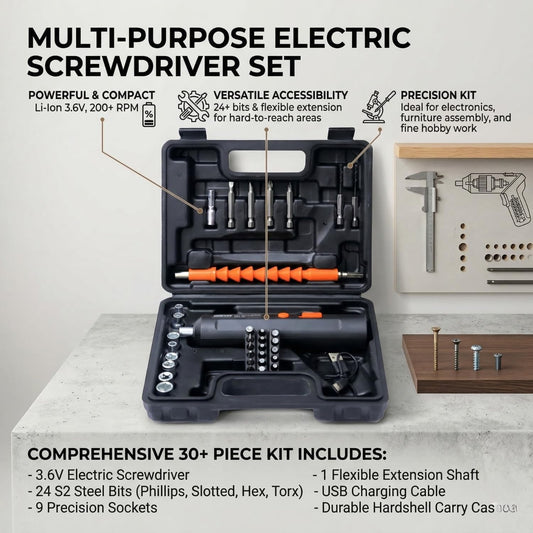 Electric Screwdriver Set