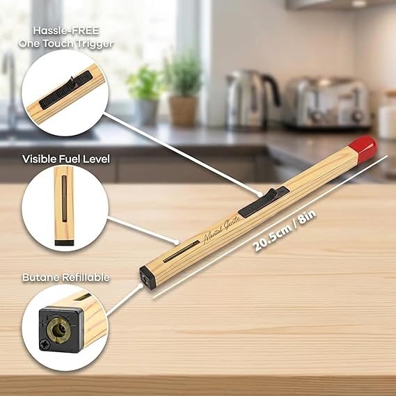 Match Stick Shaped Butane Lighter