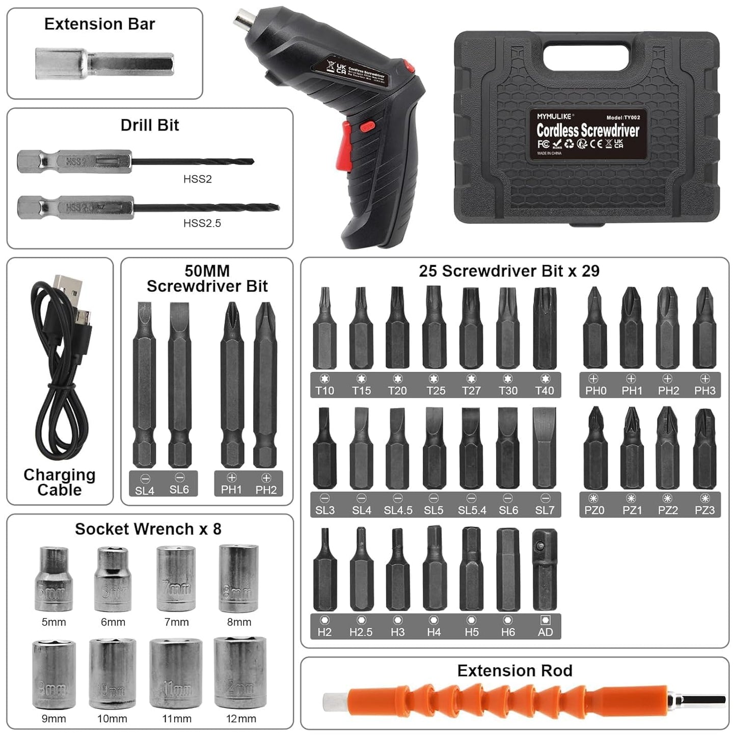 Electric Screwdriver Set