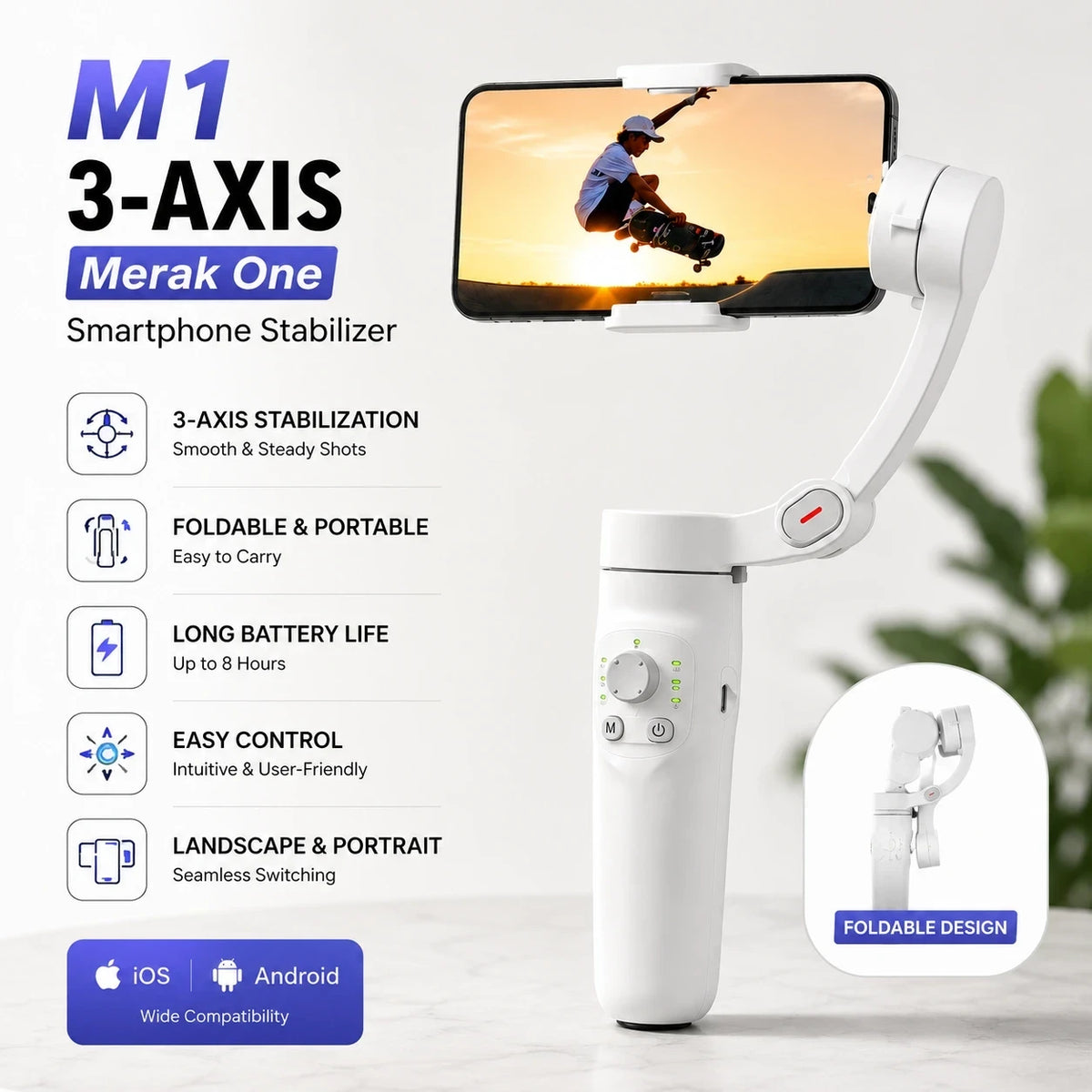 M1 3-Axis Handheld Gimbal