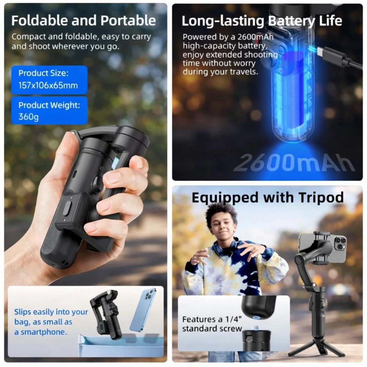 M02 3-Axis Handheld Gimbal