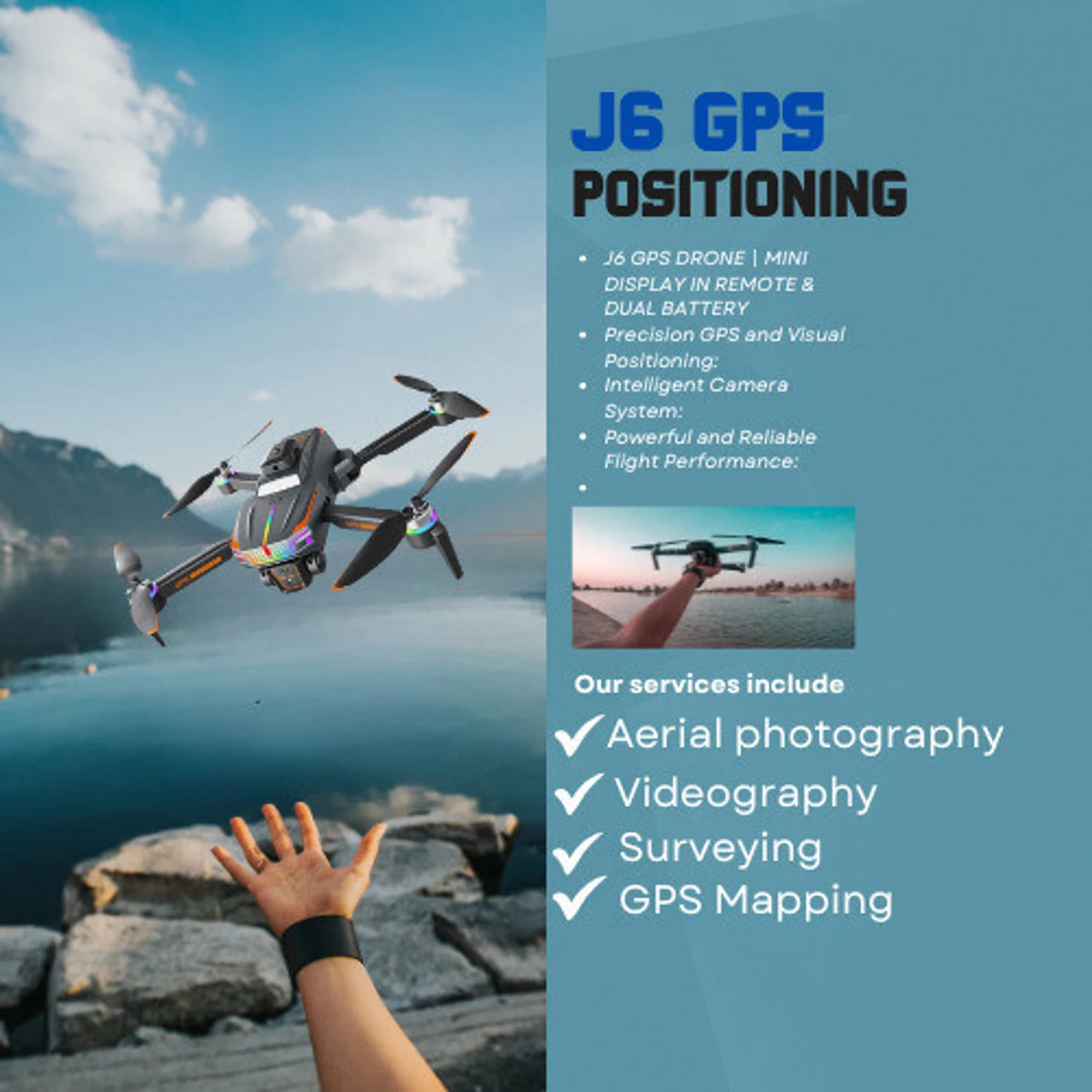 J6 Pro Drone