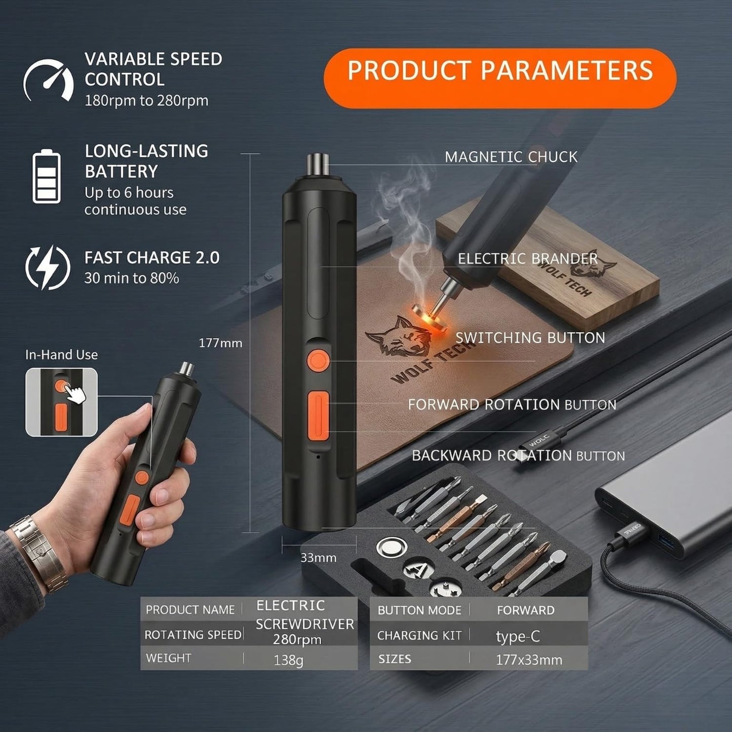 Electric Screwdriver Set