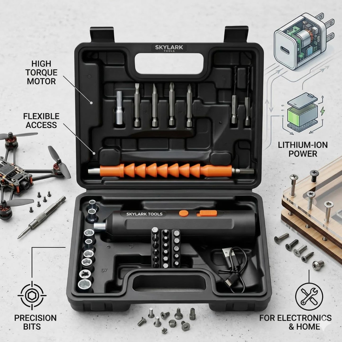 Electric Screwdriver Set