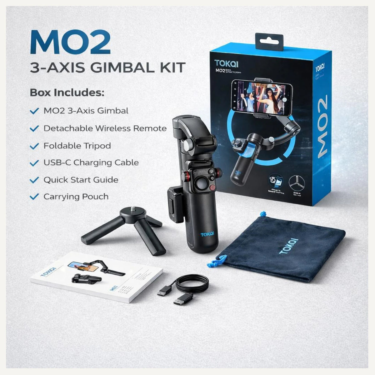 M02 3-Axis Handheld Gimbal
